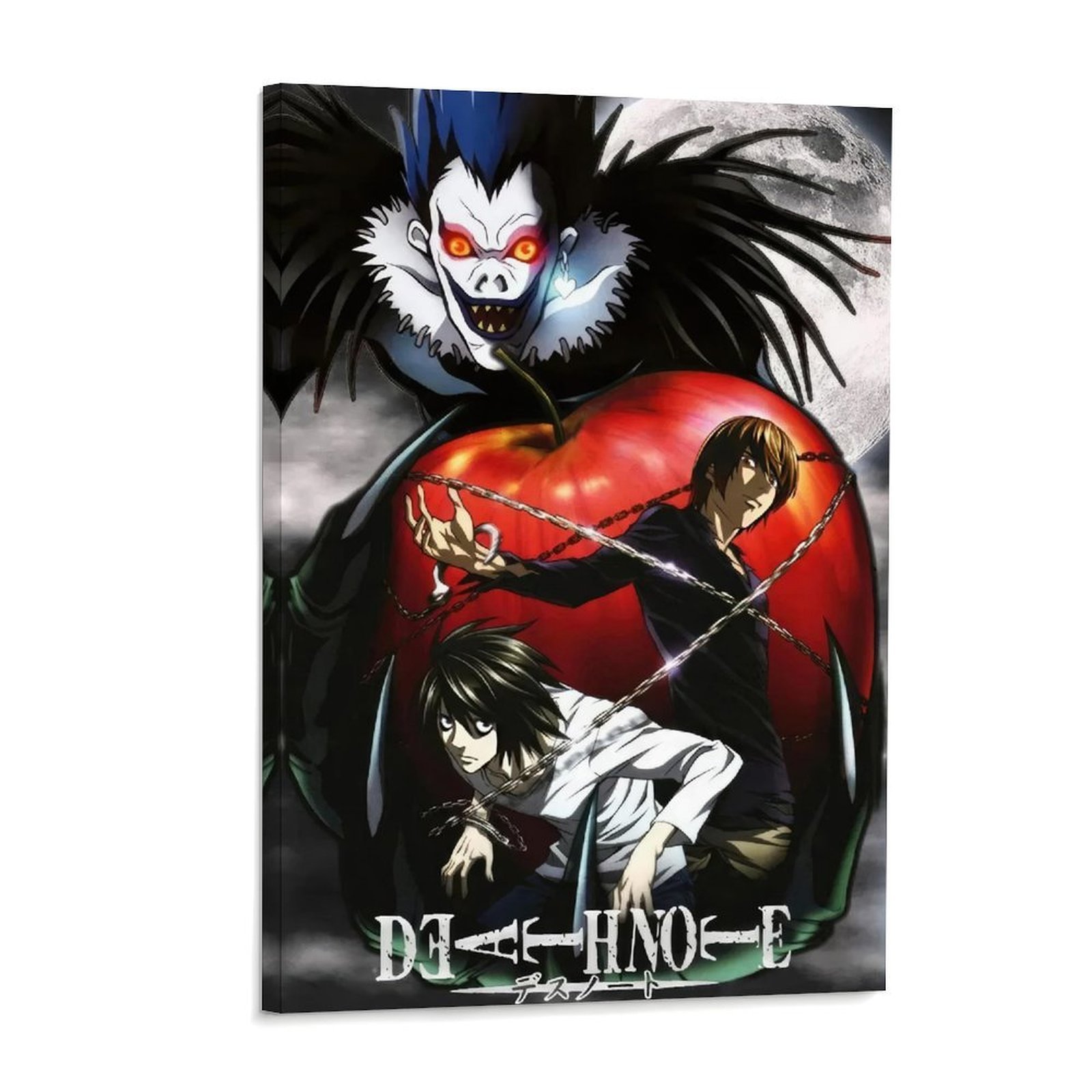 Home Bathroom Painting Ideas - Death Note Anime Poster Ryuk Light