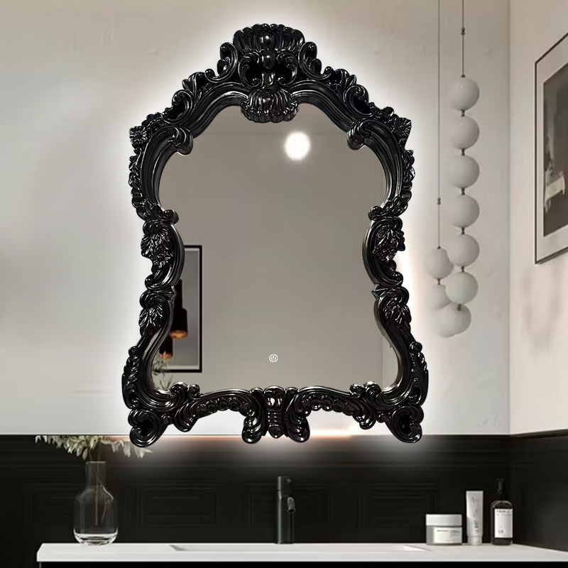 Home Living Bathroom Vanity - Wall Vanity Mirror Xenomorph Living Room