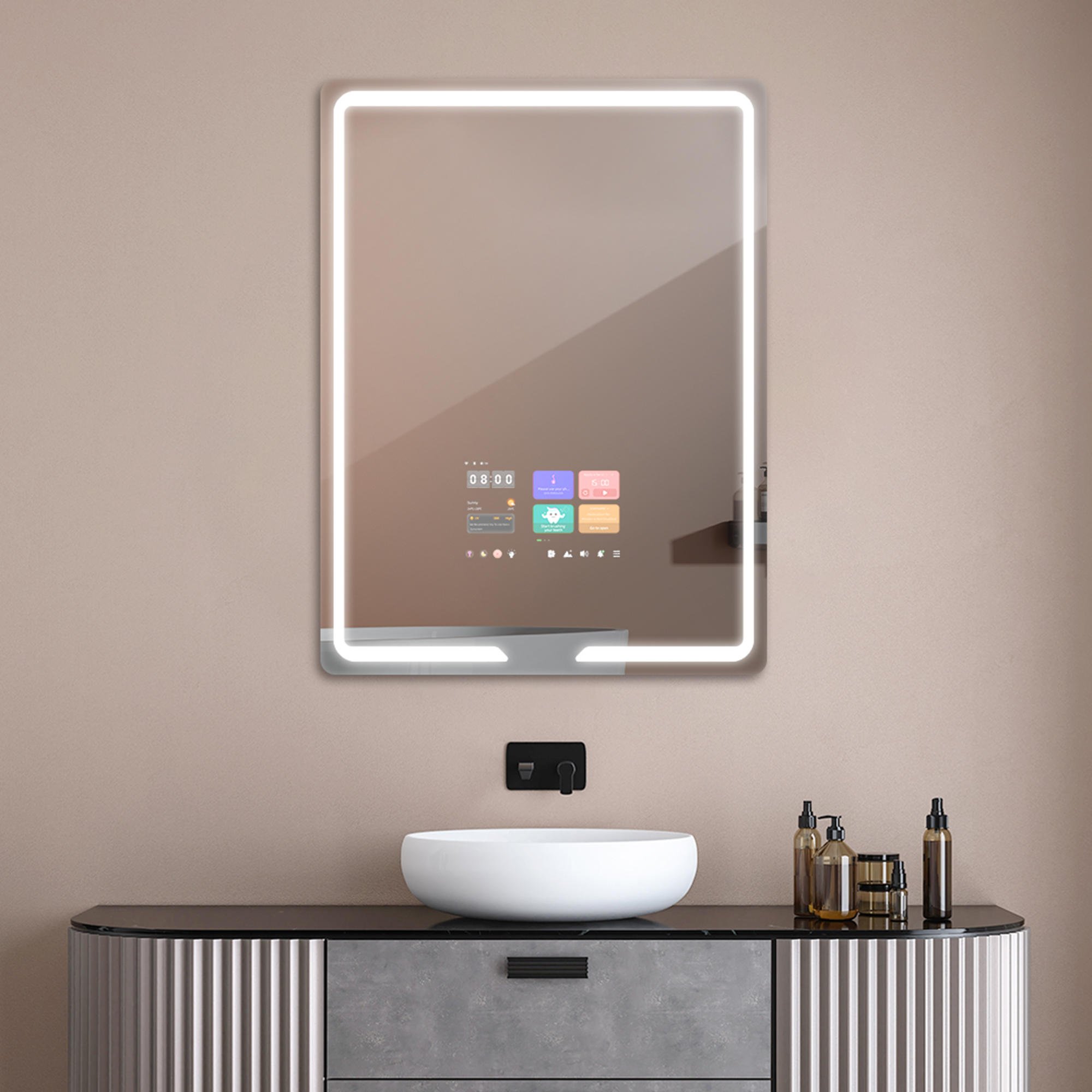 Bathroom Mirror Led - Sophia 2025 NEW Trend Android Bluetooth