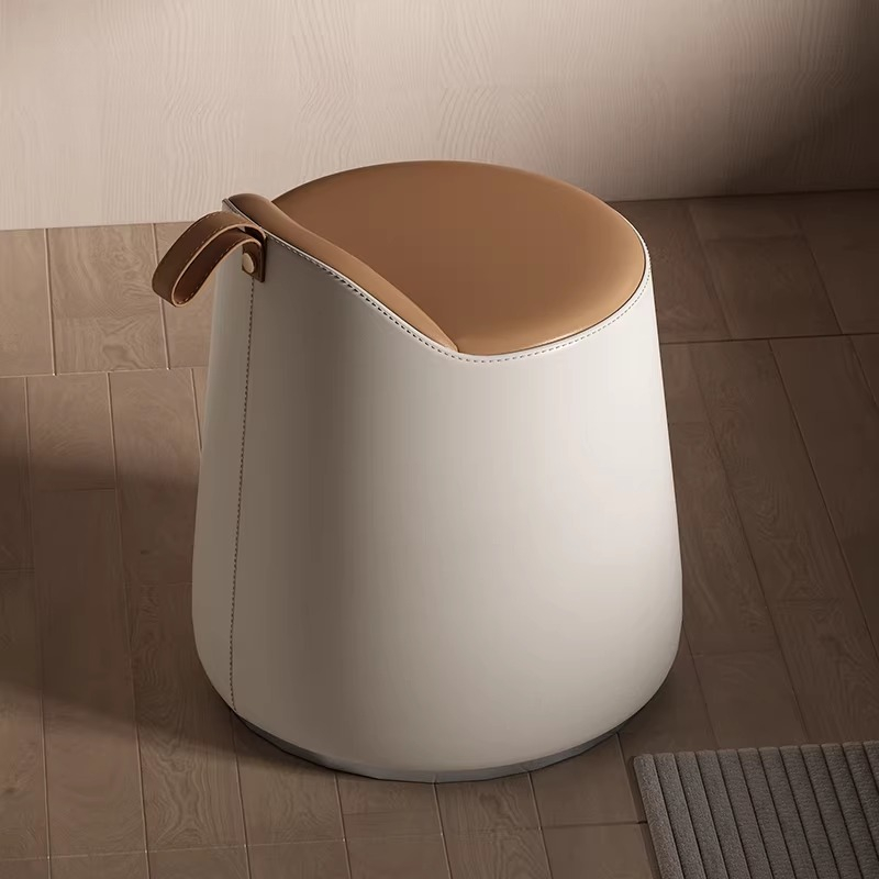 Home Living Bathroom Vanity - Floating Vanity Chair Organizer Comfortable Compact