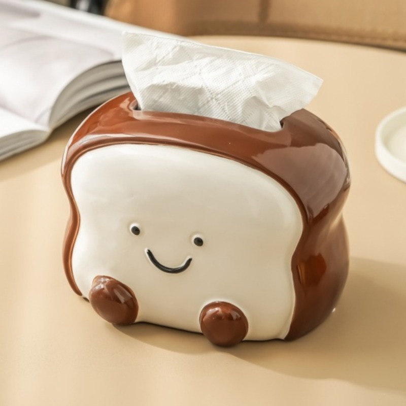 Creative Cartoon Toast Ceramic – Home Bathroom Decor Ideas recenzja i cena