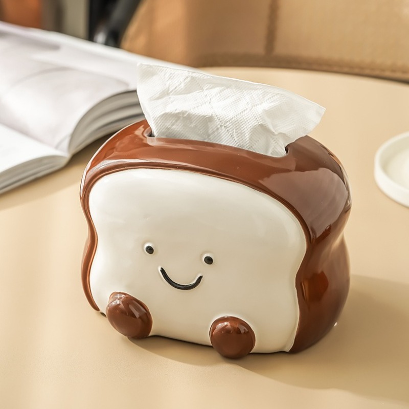 Creative Cartoon Toast Ceramic – Home Bathroom Decor Ideas recenzja i cena