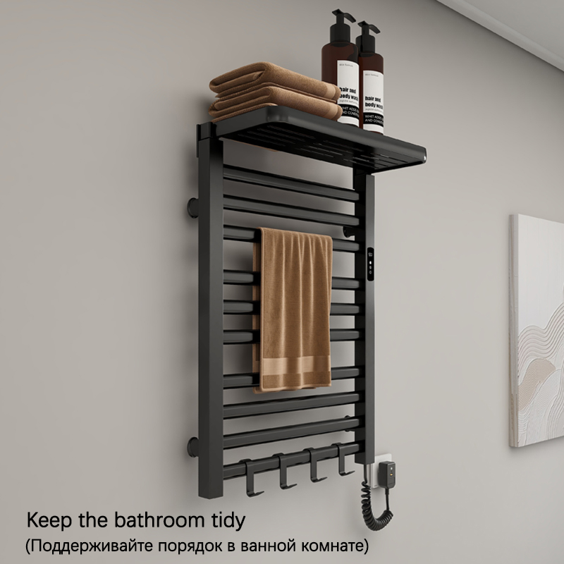Bathroom Electric Heated Towel – Home Bathroom Shelf recenzja i cena