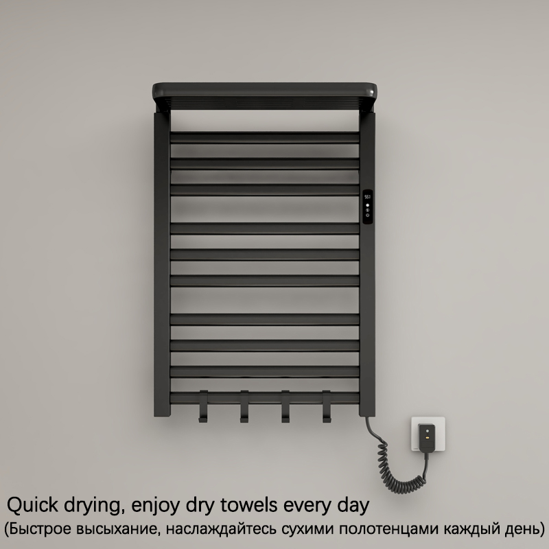 Bathroom Electric Heated Towel – Home Bathroom Shelf recenzja i cena