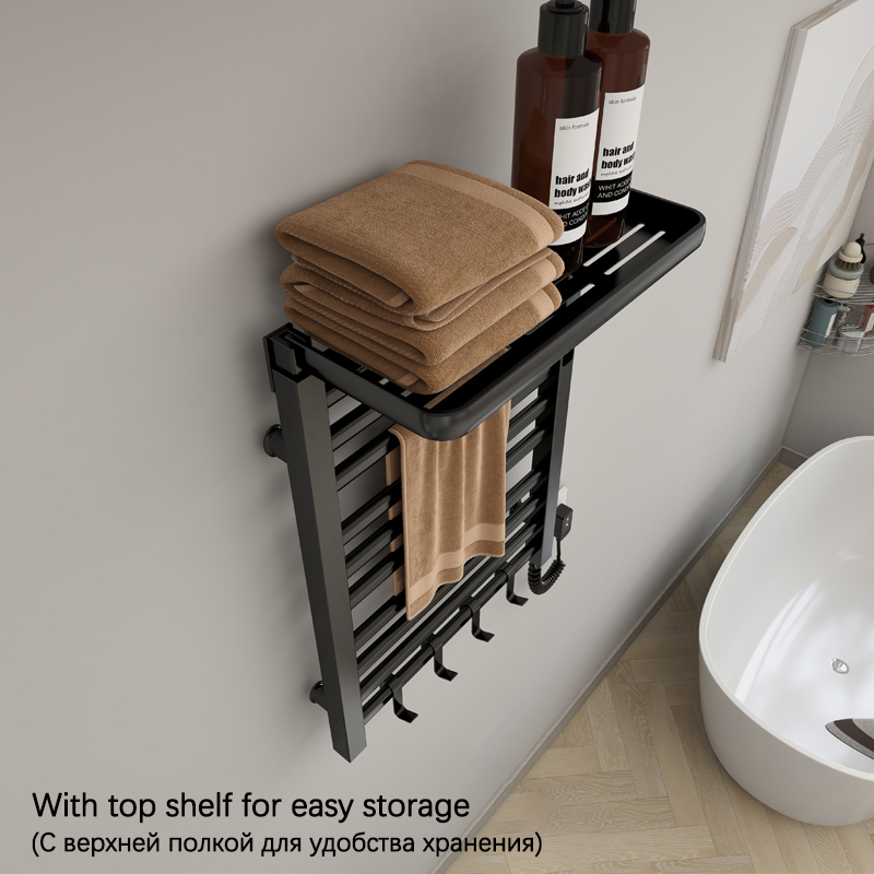 Bathroom Electric Heated Towel – Home Bathroom Shelf recenzja i cena