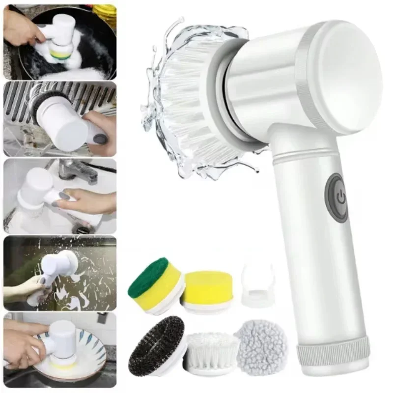 5 in1 Electric Spin Scrubber,  – Home Bathroom Cleaner recenzja i cena
