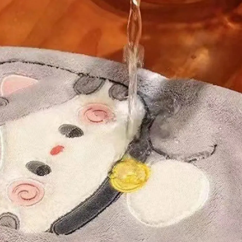 Cute Cat Hand Towel Quick Dryi – Home Bathroom Cleaner recenzja i cena