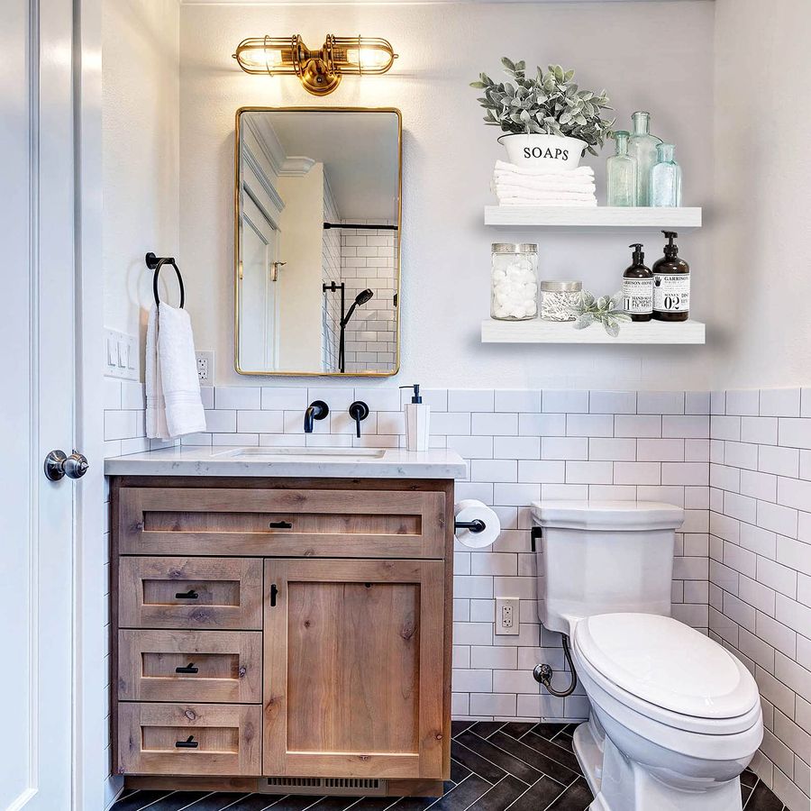 Bathroom Floating Shelves for  – Home Bathroom Shelf recenzja i cena