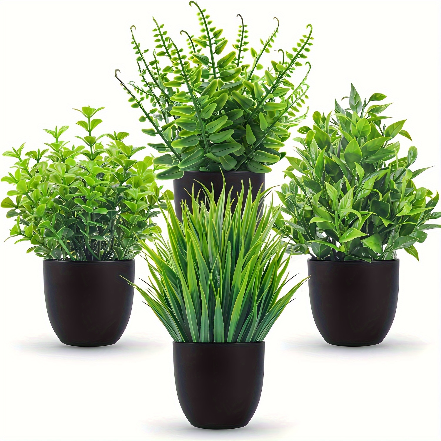 4pcs Mini Artificial Potted Pl – Home Bathroom Shelf recenzja i cena