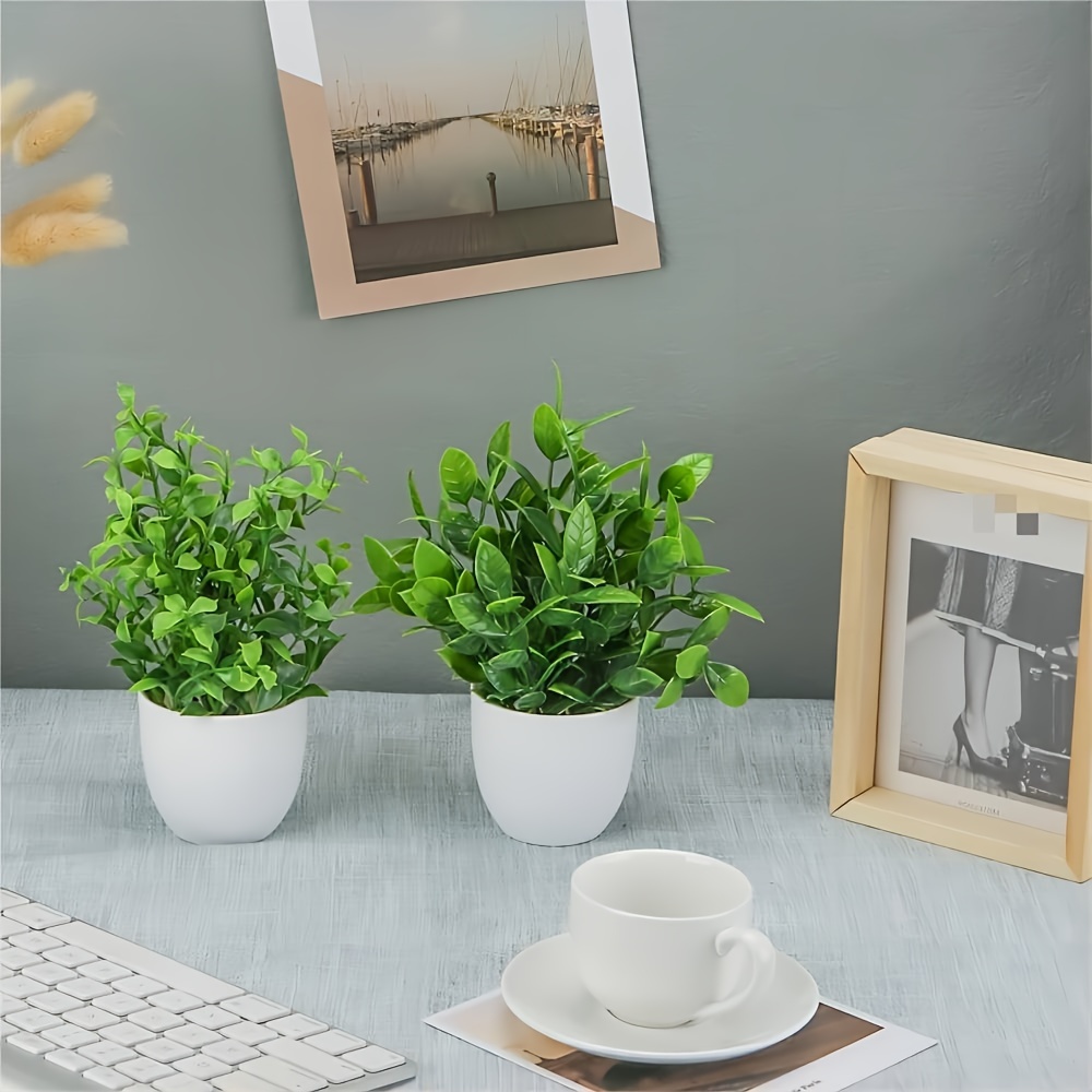 4pcs Mini Artificial Potted Pl – Home Bathroom Shelf recenzja i cena