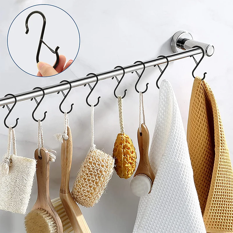 10 /100pcs Metal Hanging Hooks – Home Bathroom Shelf recenzja i cena