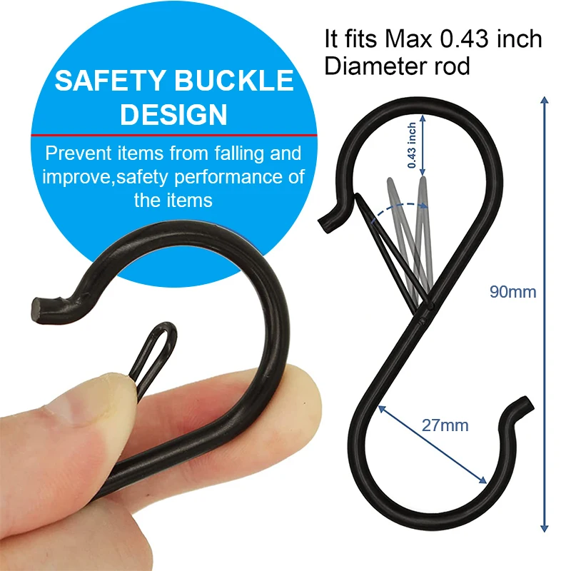 10 /100pcs Metal Hanging Hooks – Home Bathroom Shelf recenzja i cena