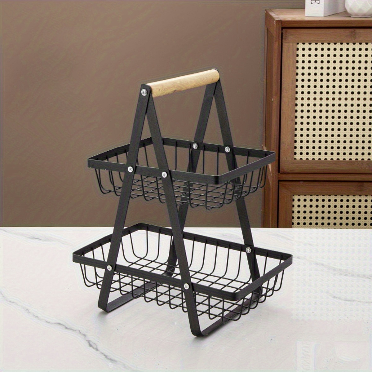 1pc Storage Rack with Handles  – Home Bathroom Shelf recenzja i cena