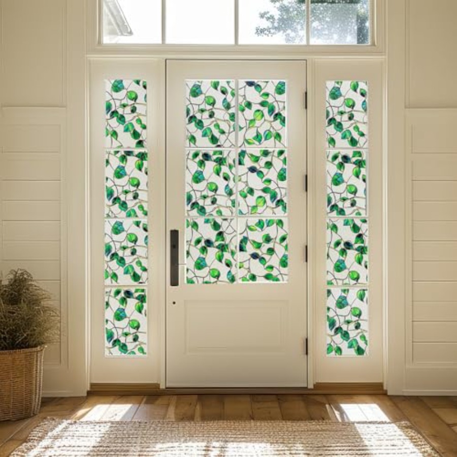 Frosted Glass Window Film Heat – Home Bathroom Window Tint recenzja i cena