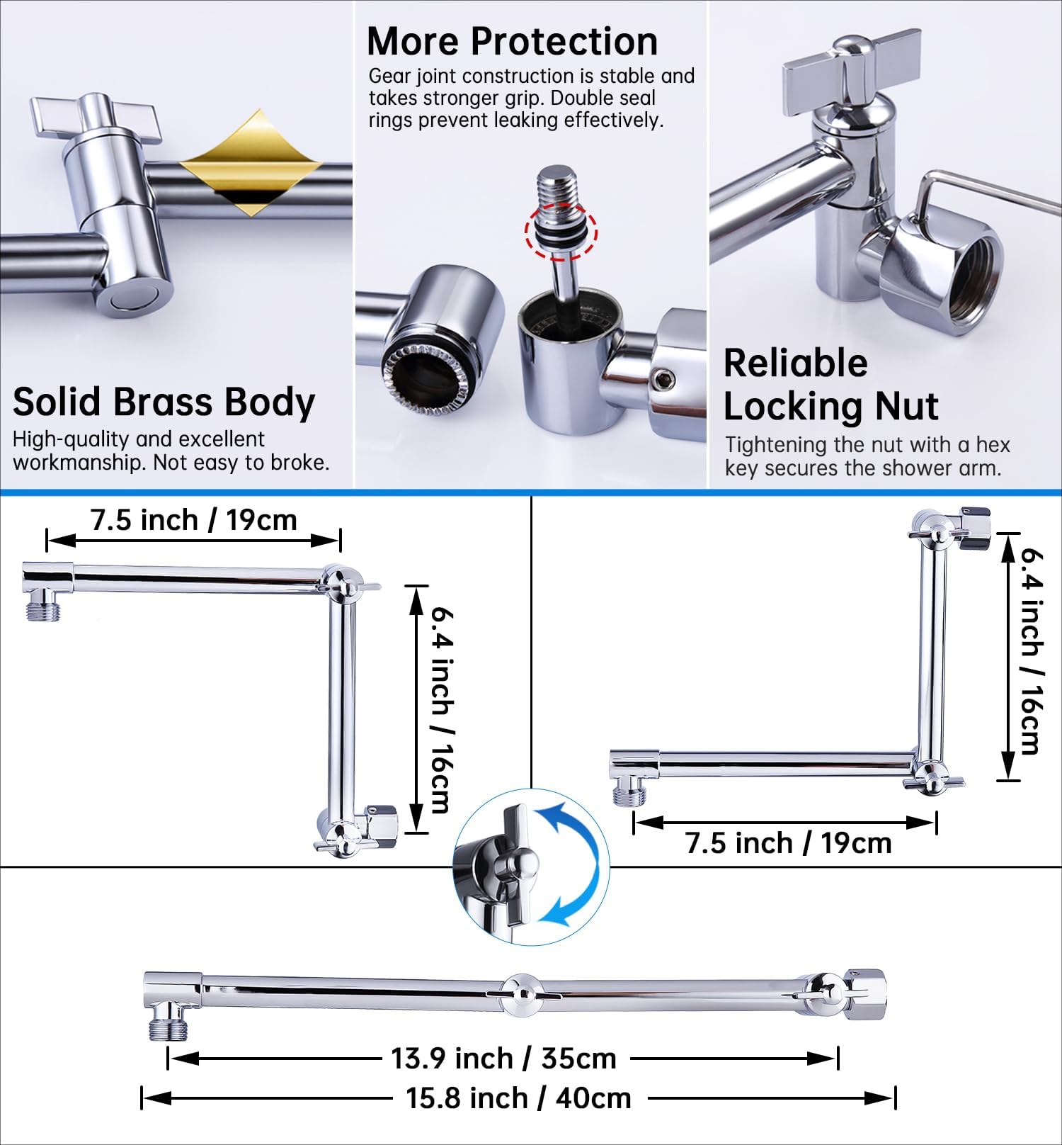 16x10 Inch Stainless Steel Rai – Shower Head Rain recenzja i cena