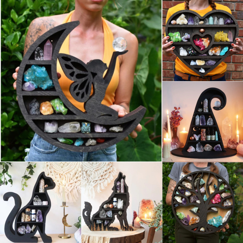 New Vintage Witch Hat Crystal  – Home Bathroom Shelf recenzja i cena
