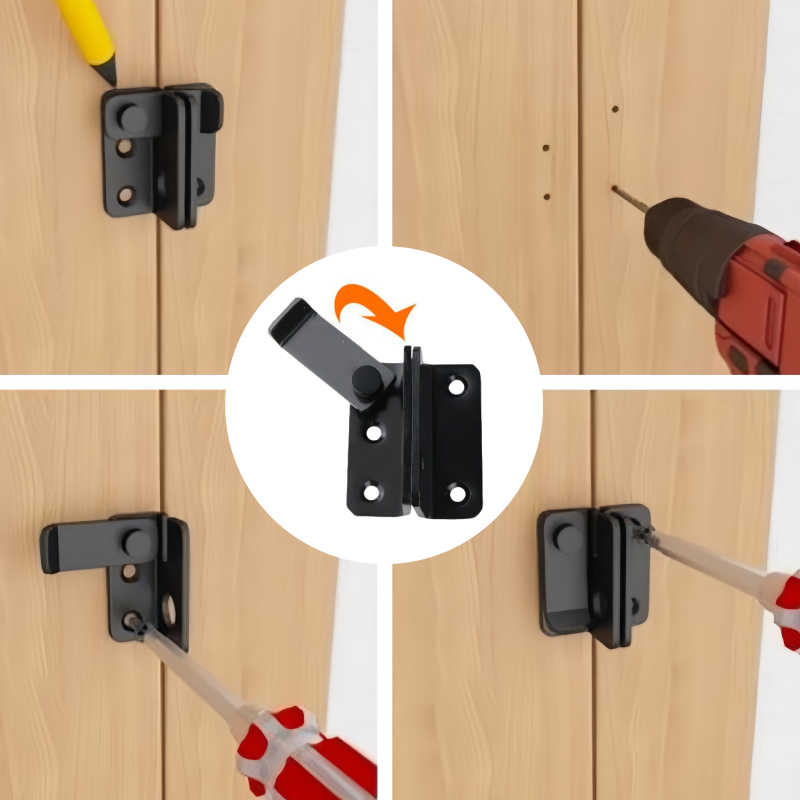 1pc black left opening anti-th – Home Alone Bathroom recenzja i cena