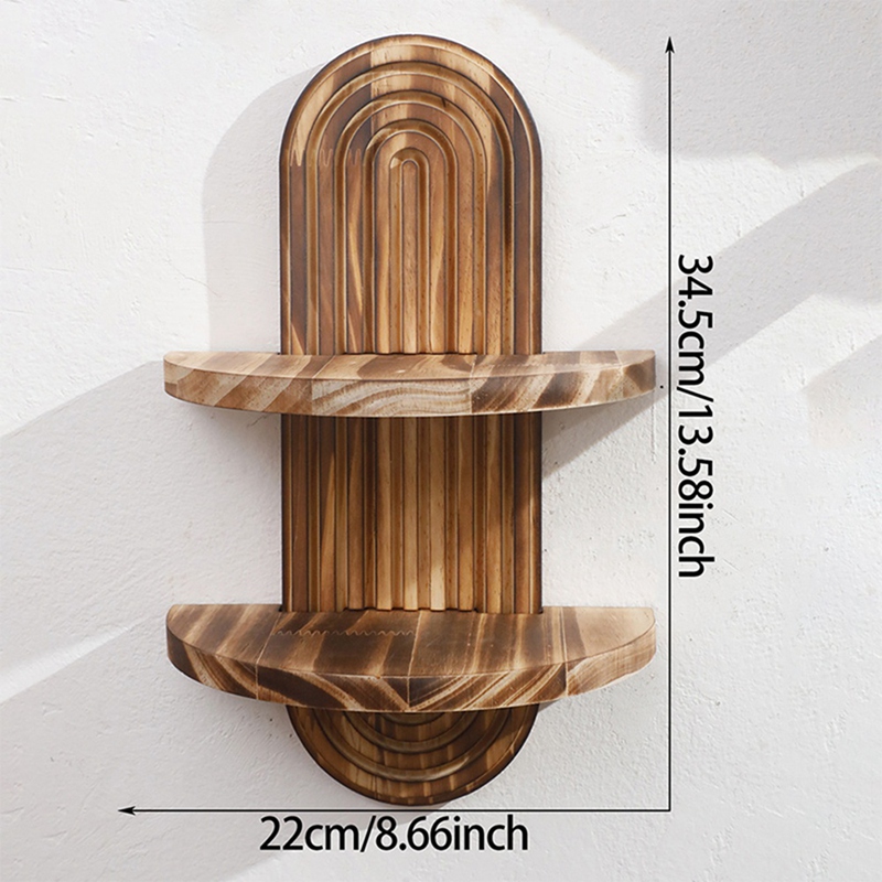 Geometric Wall-Mounted Shelf R – Home Bathroom Shelf recenzja i cena