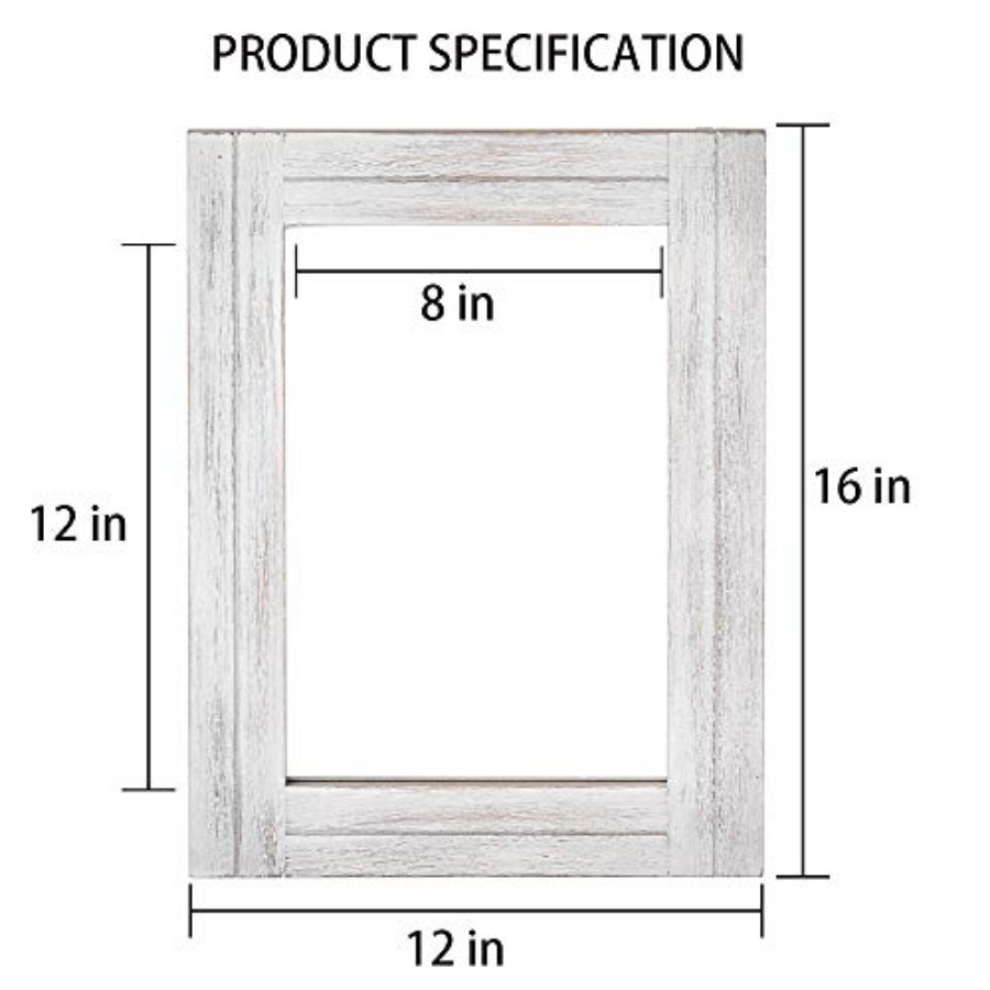 Rectangle Wall Mirror for Bath – Home Living Bathroom Vanity recenzja i cena