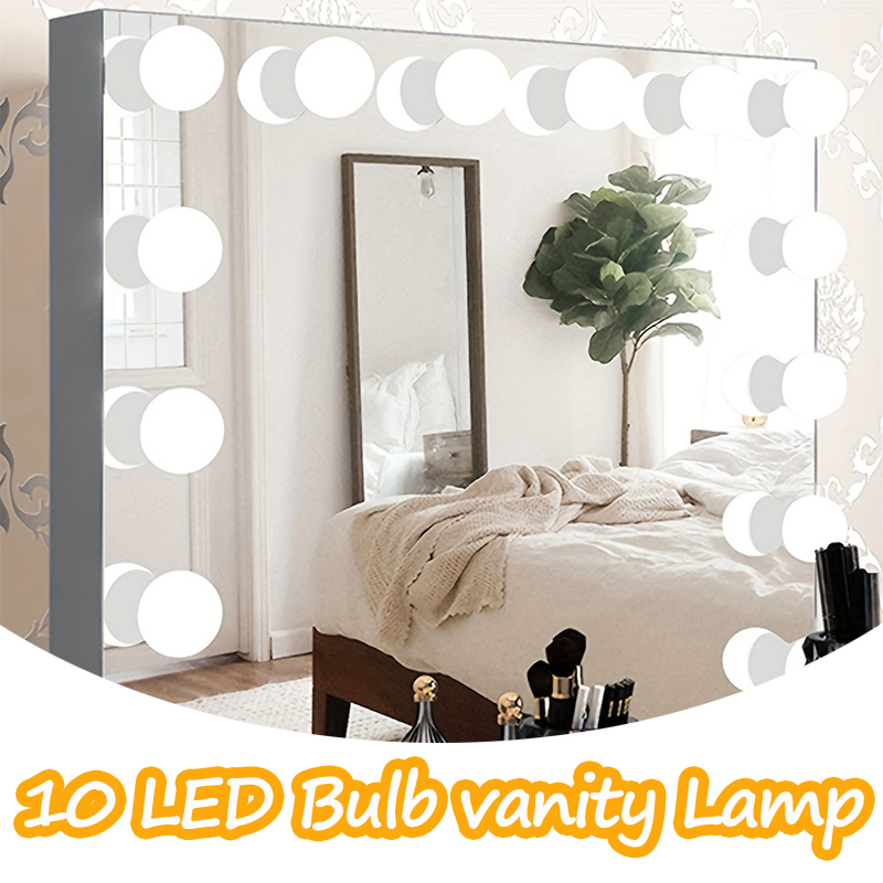 10LED Makeup Mirror Light Bulb – Bathroom Mirror Led recenzja i cena