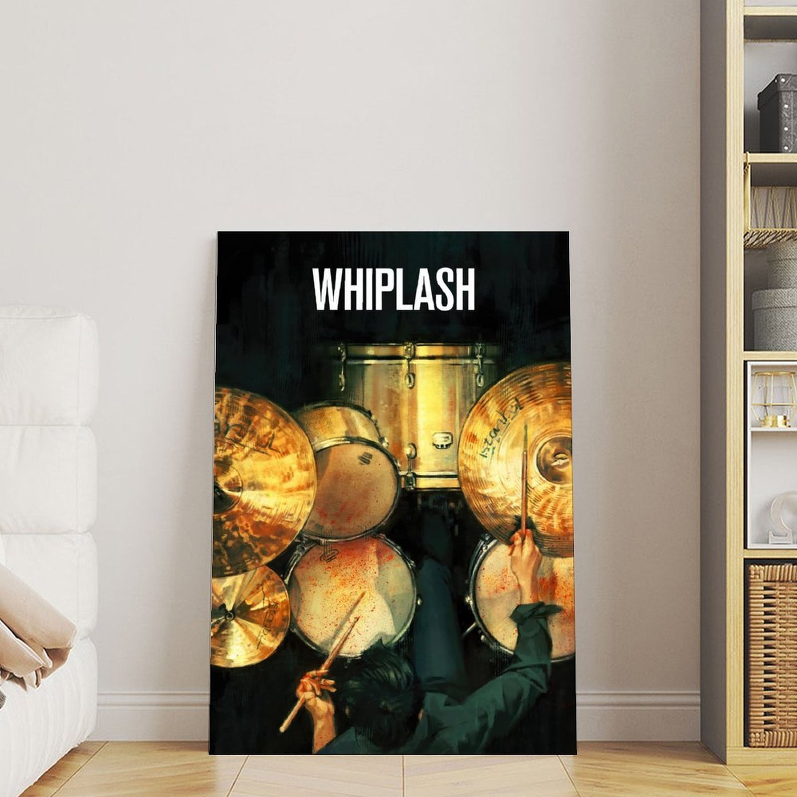 Whiplash Movie Drummer Poster  – Home Bathroom Painting Ideas recenzja i cena