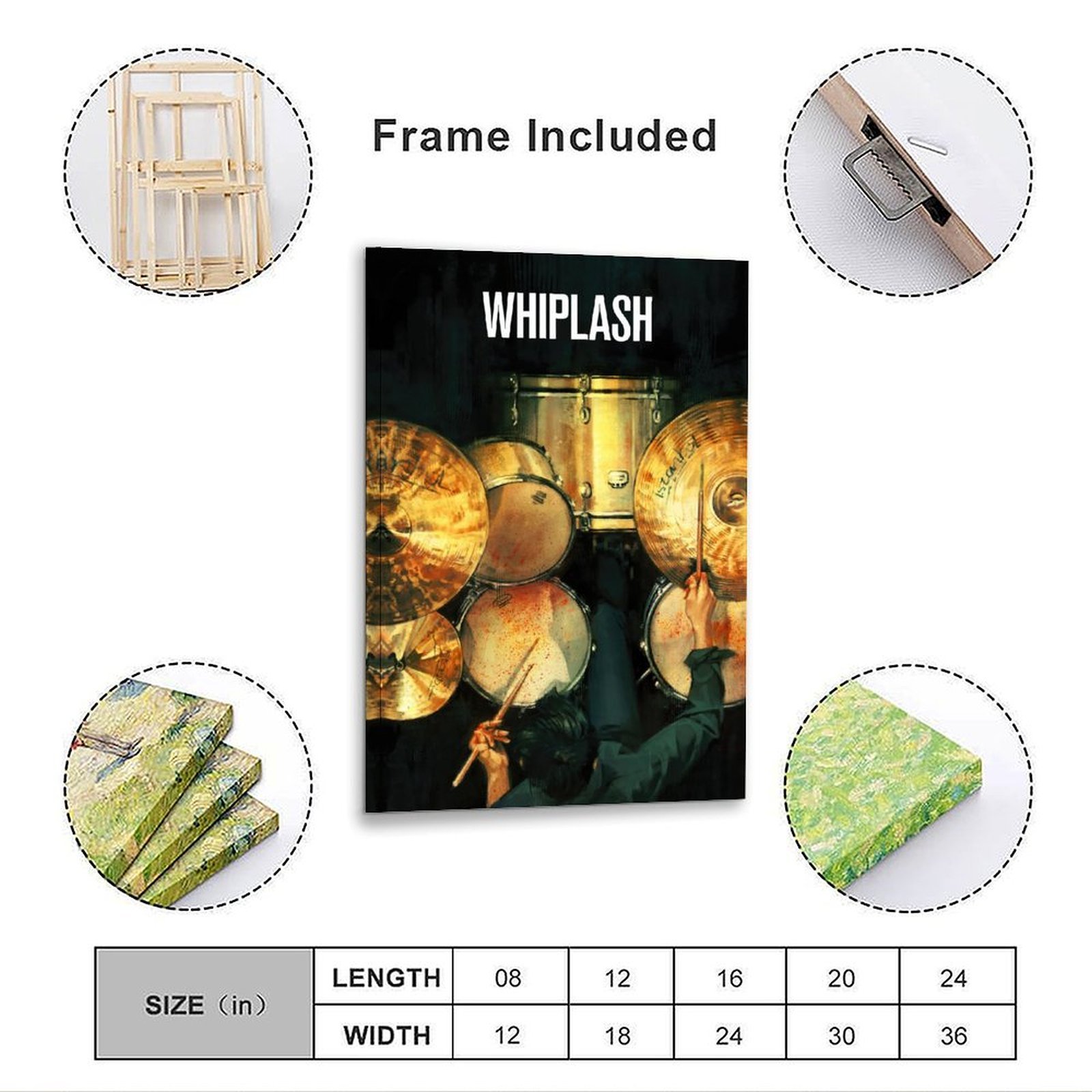 Whiplash Movie Drummer Poster  – Home Bathroom Painting Ideas recenzja i cena