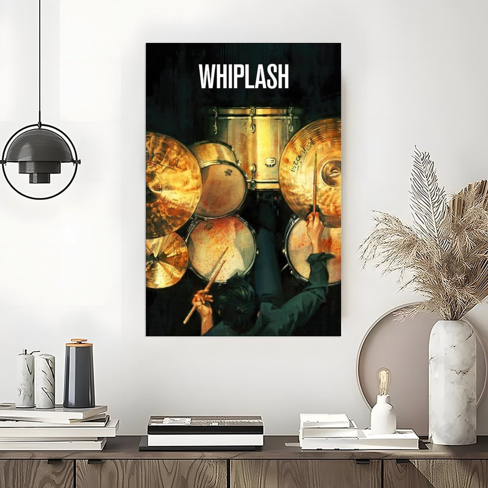 Whiplash Movie Drummer Poster  – Home Bathroom Painting Ideas recenzja i cena