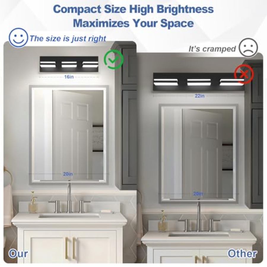 Modern LED Small Bathroom Ligh – Bathroom Mirror Led recenzja i cena