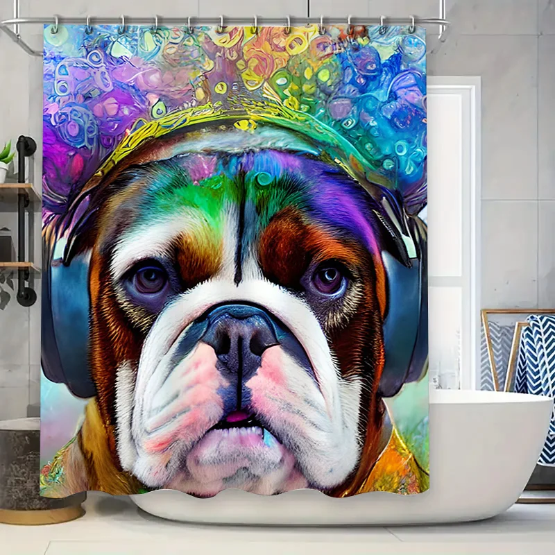 Vibrant Animal Print Shower Cu – Home Bathroom Decor Ideas recenzja i cena
