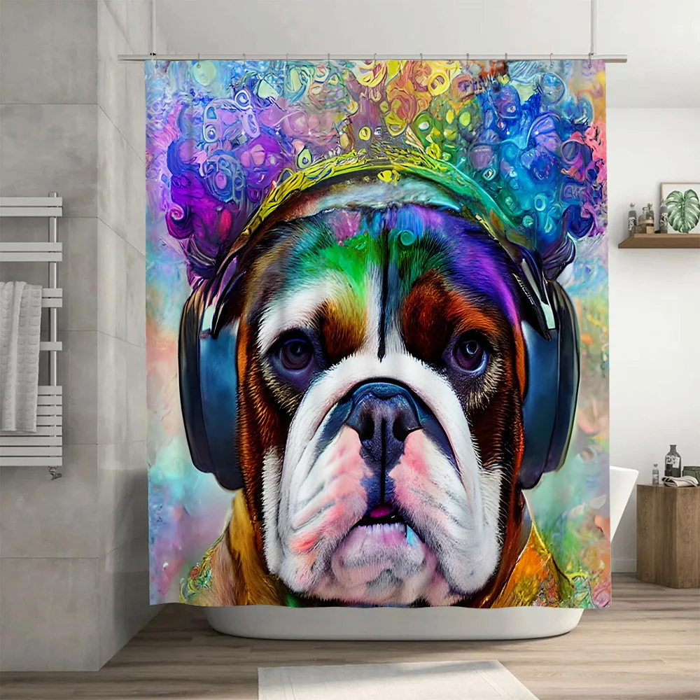 Vibrant Animal Print Shower Cu – Home Bathroom Decor Ideas recenzja i cena