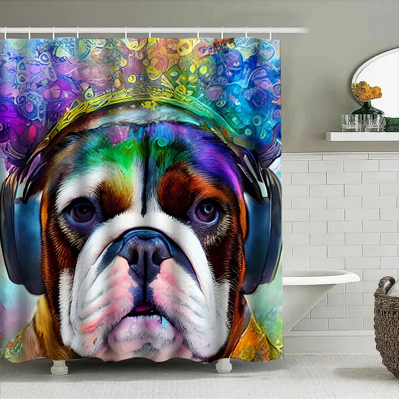Vibrant Animal Print Shower Cu – Home Bathroom Decor Ideas recenzja i cena