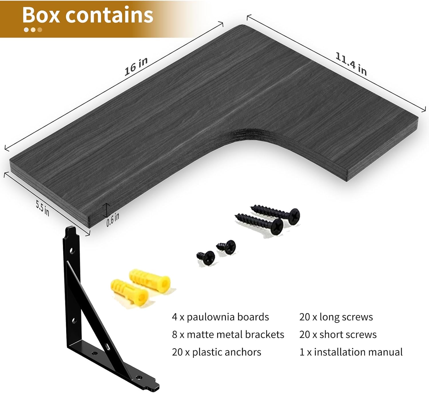 Corner Floating Shelves Set of – Home Bathroom Shelf recenzja i cena