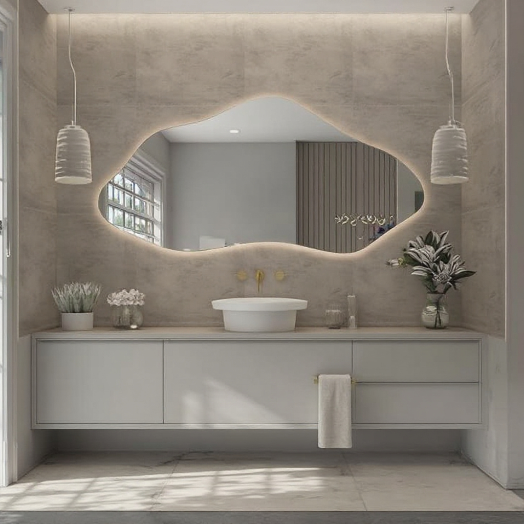 Irregular Touch LED Bathroom B – Bathroom Mirror Led recenzja i cena