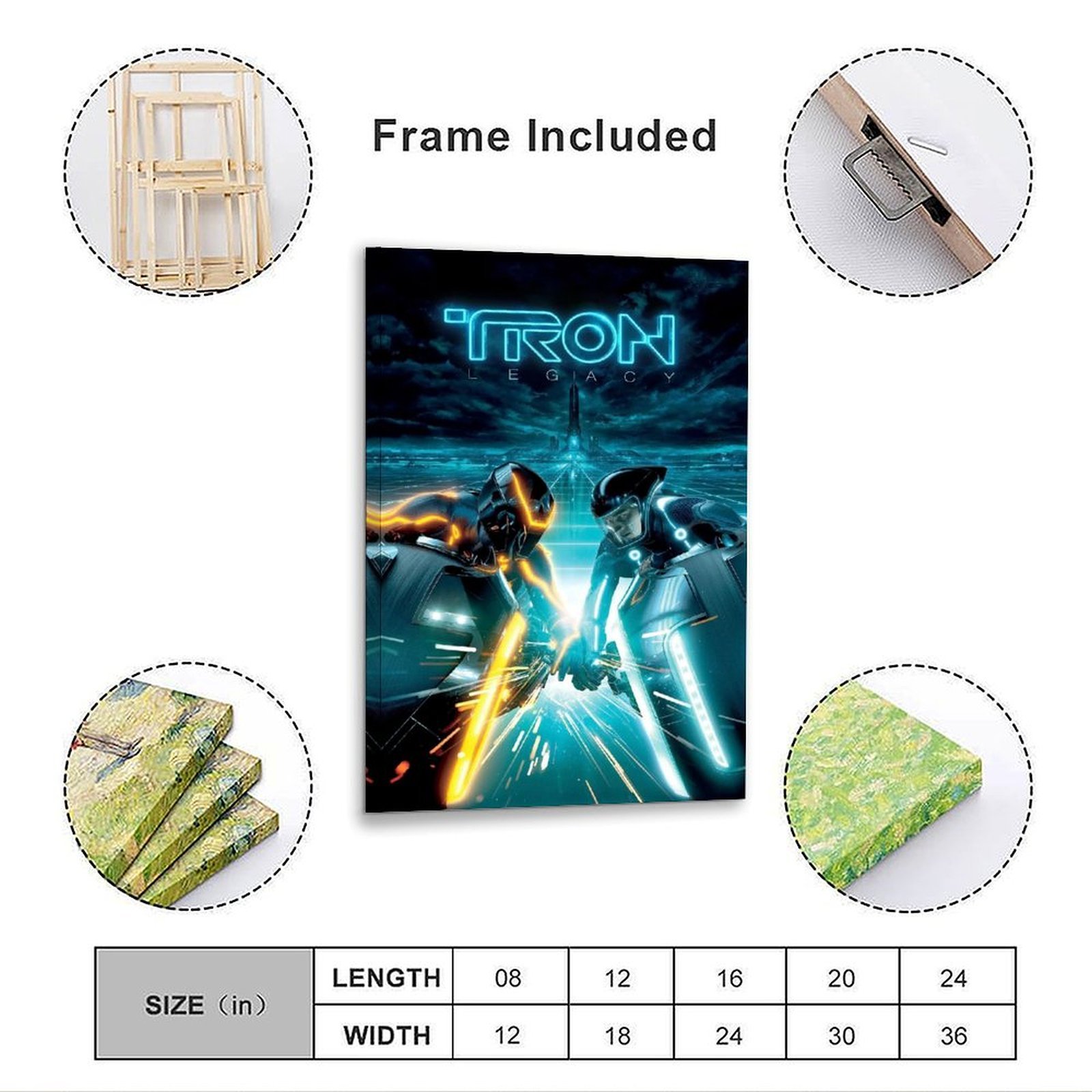 Tron Legacy Movie SciFi Poster – Home Bathroom Painting Ideas recenzja i cena
