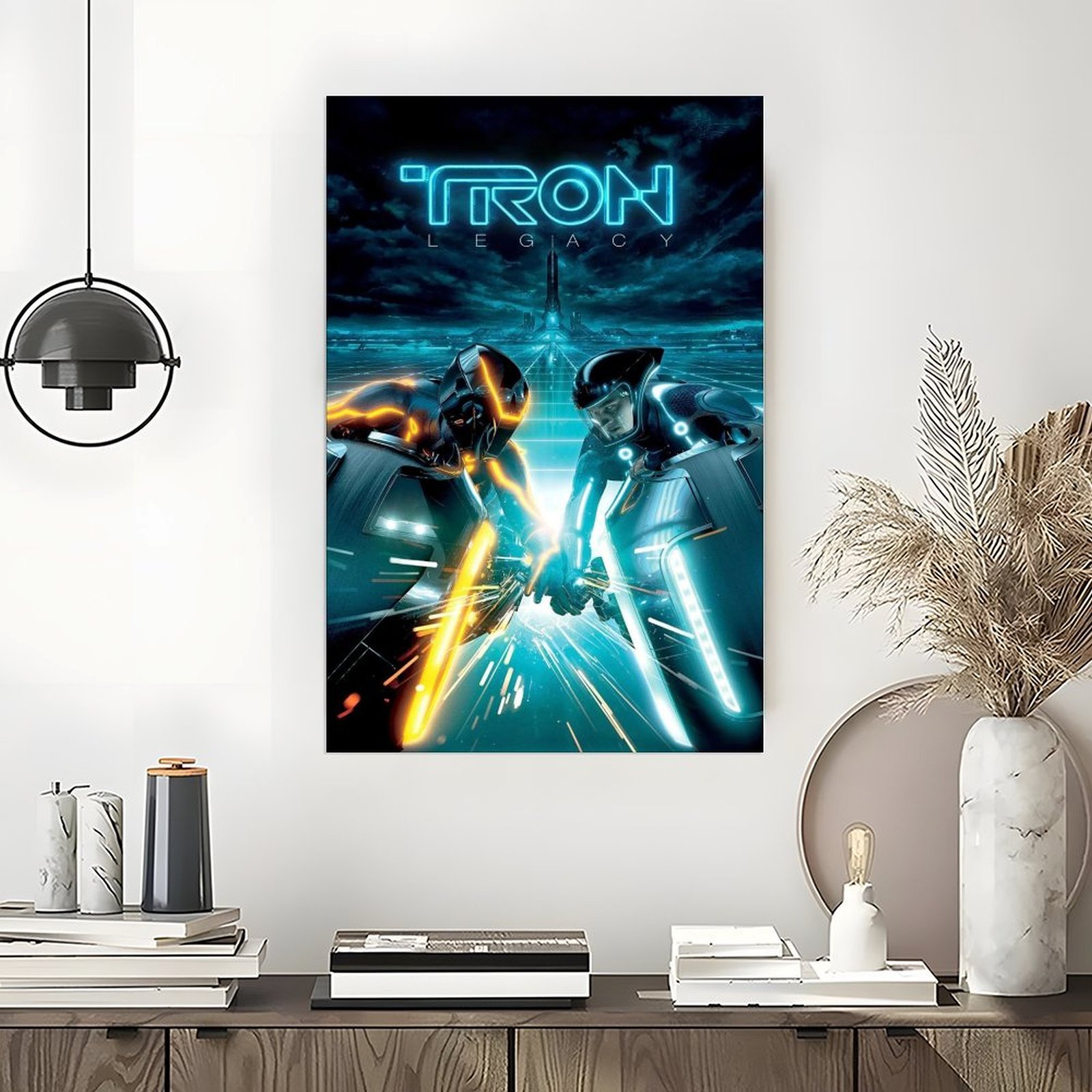 Tron Legacy Movie SciFi Poster – Home Bathroom Painting Ideas recenzja i cena