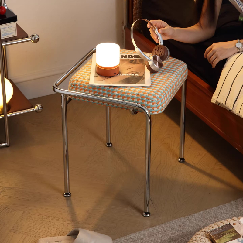 Space Saving Vanity Chair Smal – Home Living Bathroom Vanity recenzja i cena