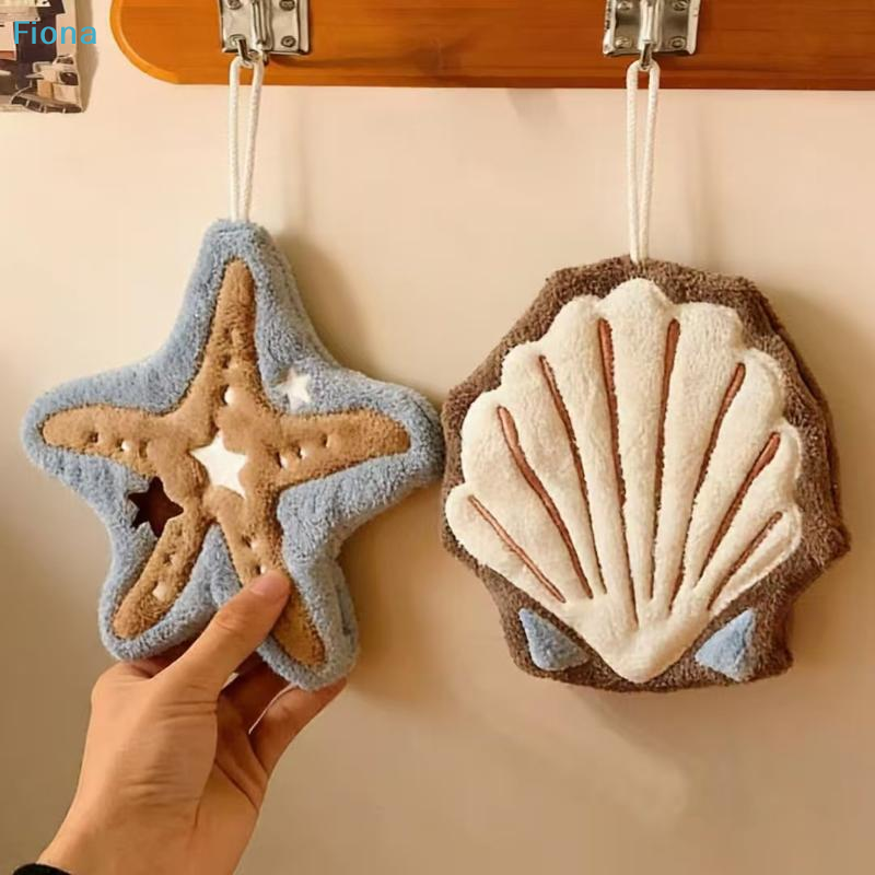 ✔Hanging Hand Towels,Starfish  – Home Bathroom Cleaner recenzja i cena