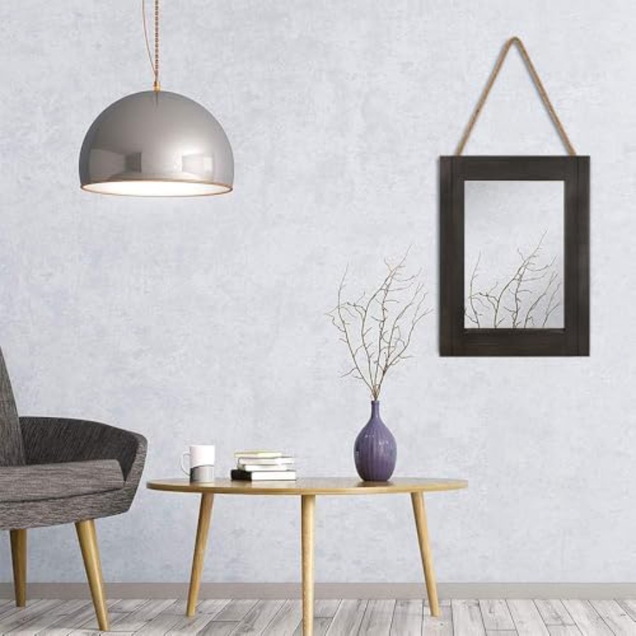 Rectangle Wall Mirror for Bath – Home Living Bathroom Vanity recenzja i cena