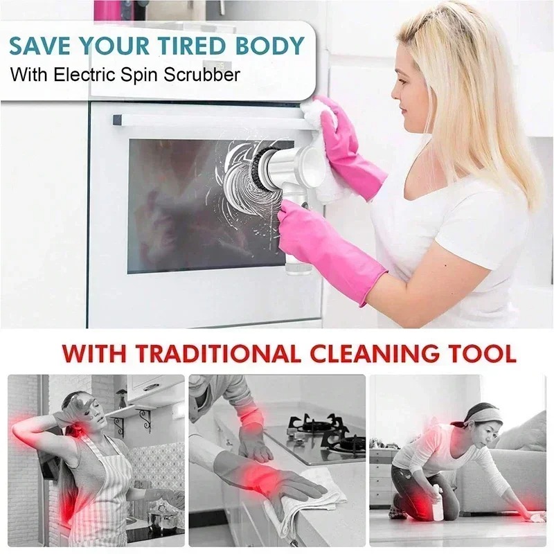 Electric Spin Scrubber – Cordl – Home Bathroom Cleaner recenzja i cena