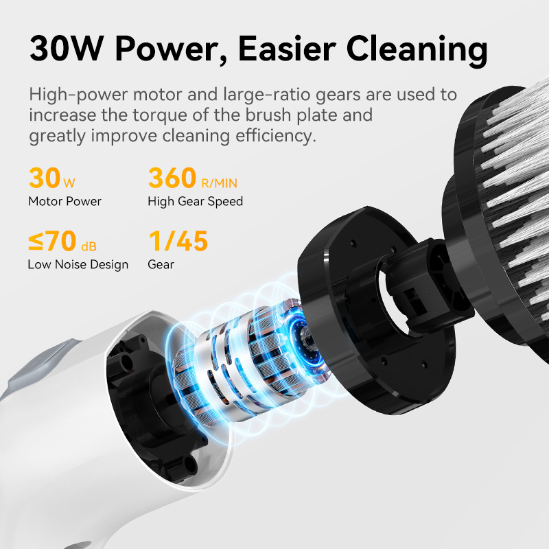 Electric Cleaning Brush Cordle – Home Bathroom Cleaner recenzja i cena