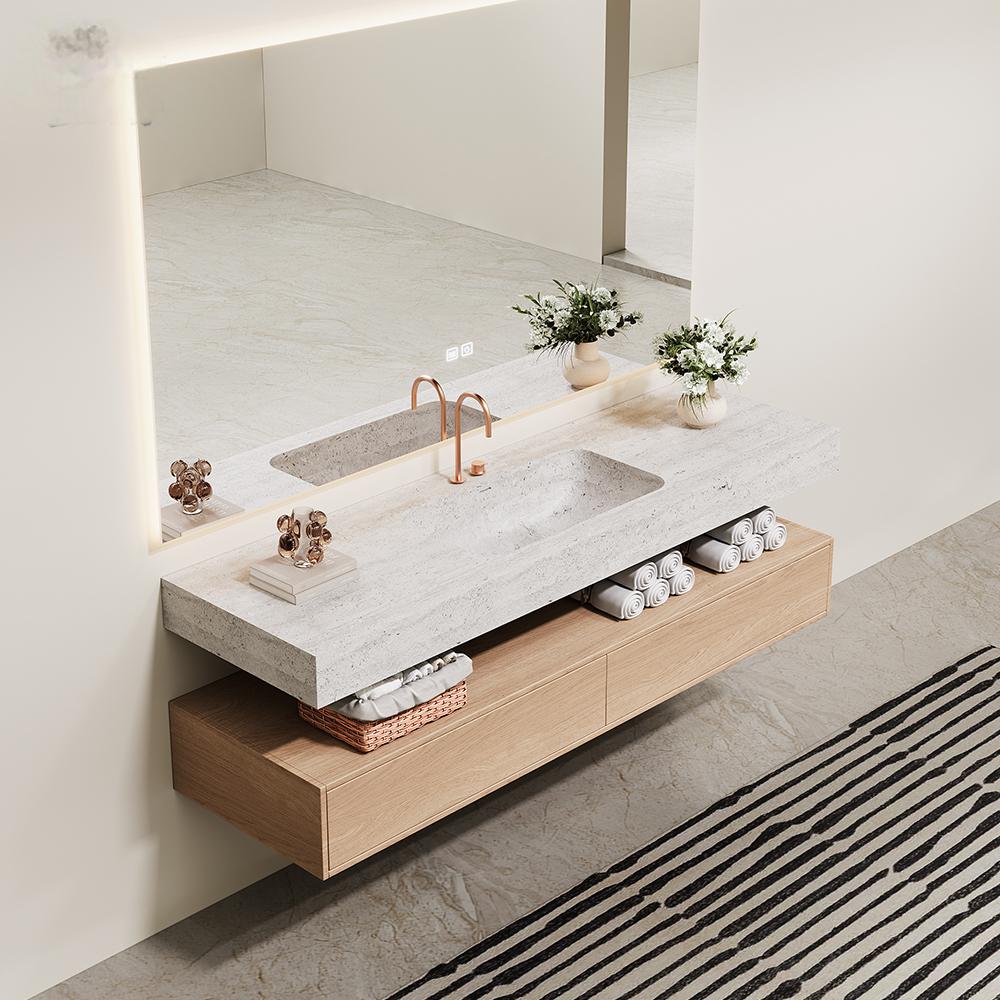 Black and white roots Luxury S – Home Living Bathroom Vanity recenzja i cena