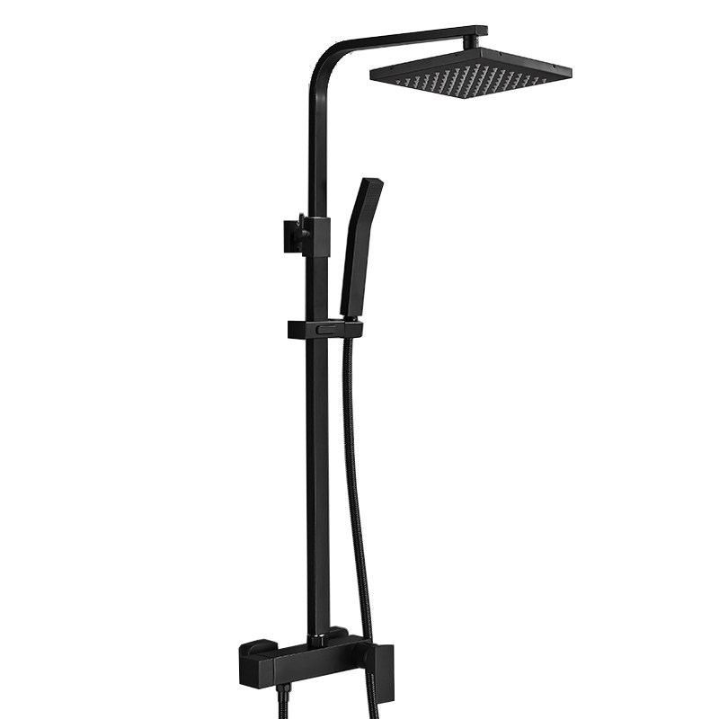 Square dumb black hot and cold – Bathroom Home Improvement B&Q Leicester recenzja i cena