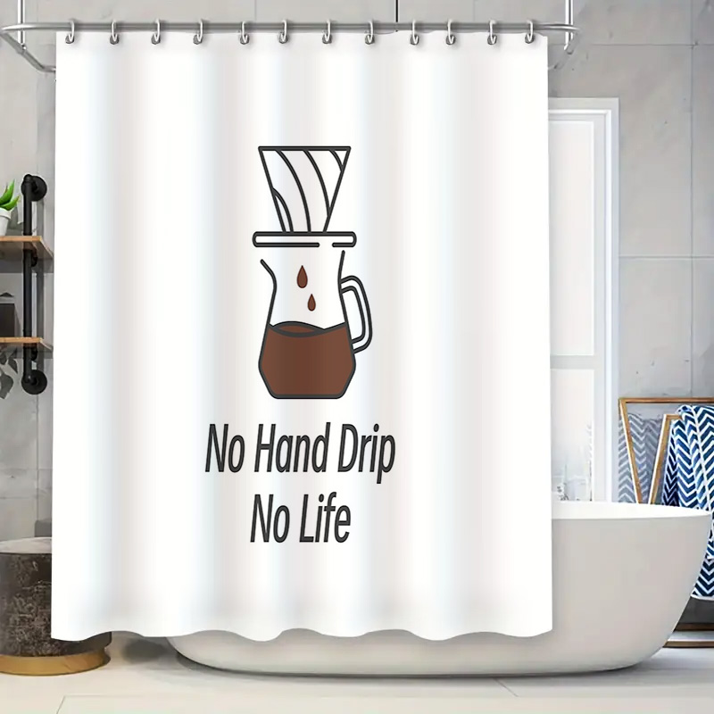 Coffee Lover Shower Curtain Fu – Home Bathroom Decor Ideas recenzja i cena