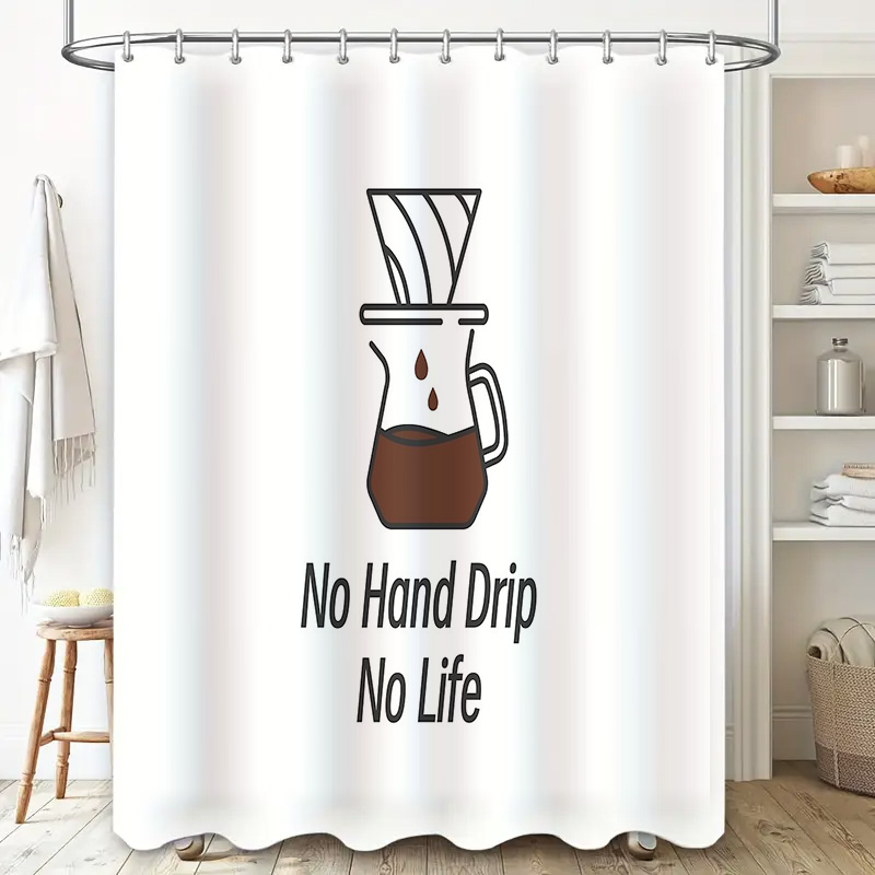Coffee Lover Shower Curtain Fu – Home Bathroom Decor Ideas recenzja i cena