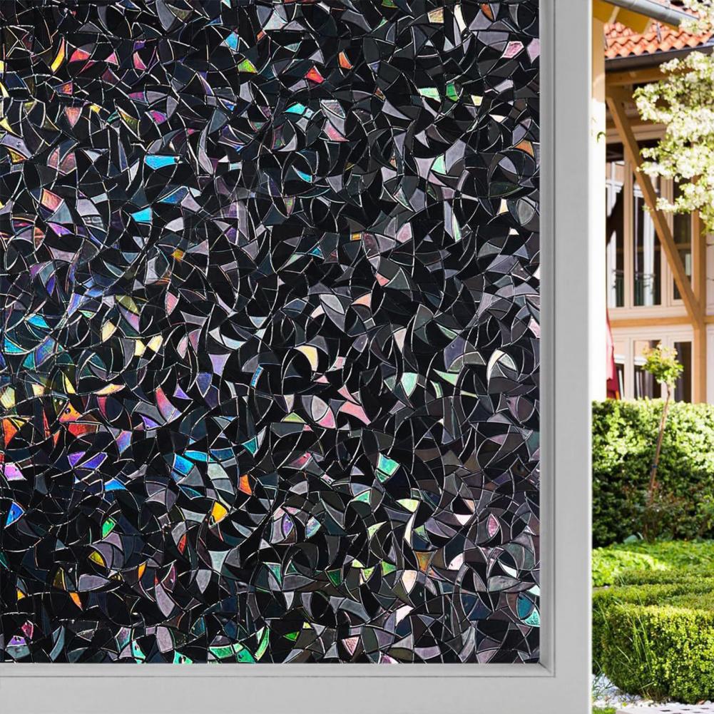 3D Black Rainbow Window Blacko – Home Bathroom Window Tint recenzja i cena