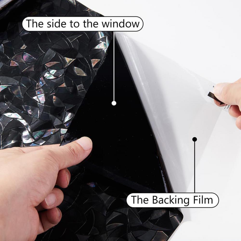 3D Black Rainbow Window Blacko – Home Bathroom Window Tint recenzja i cena