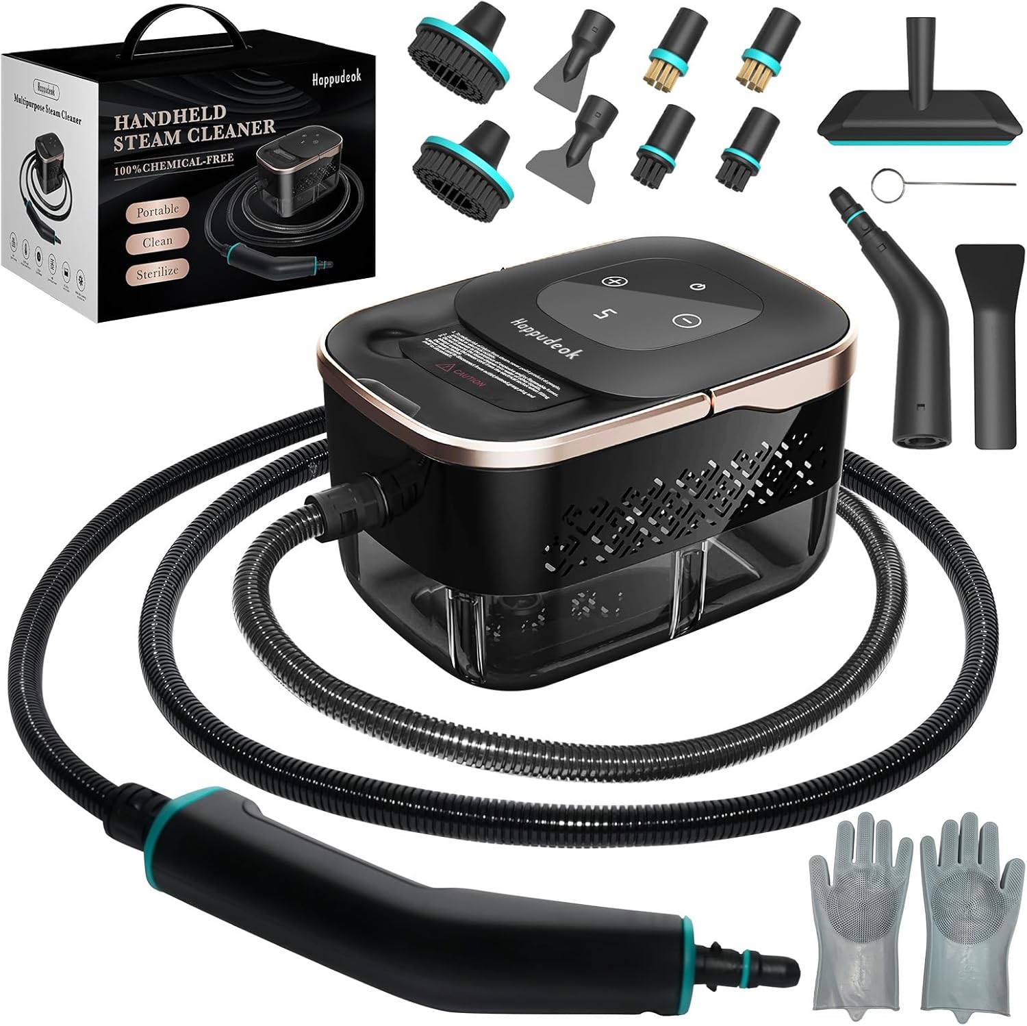 2500W Handheld Steam Cleaner,  – Home Bathroom Cleaner recenzja i cena