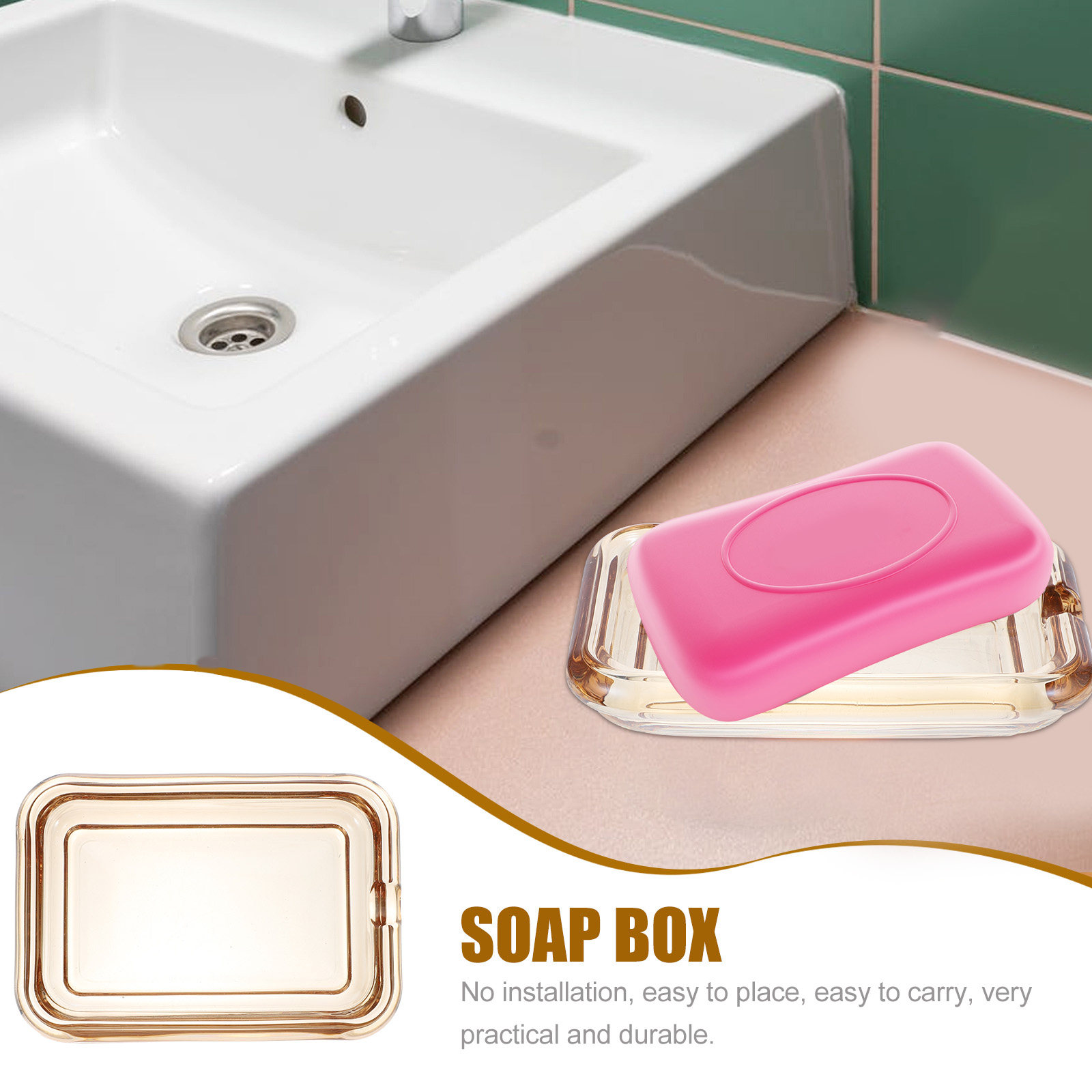 High Quality Glass Soap Holder – Home Bathroom Decor Ideas recenzja i cena
