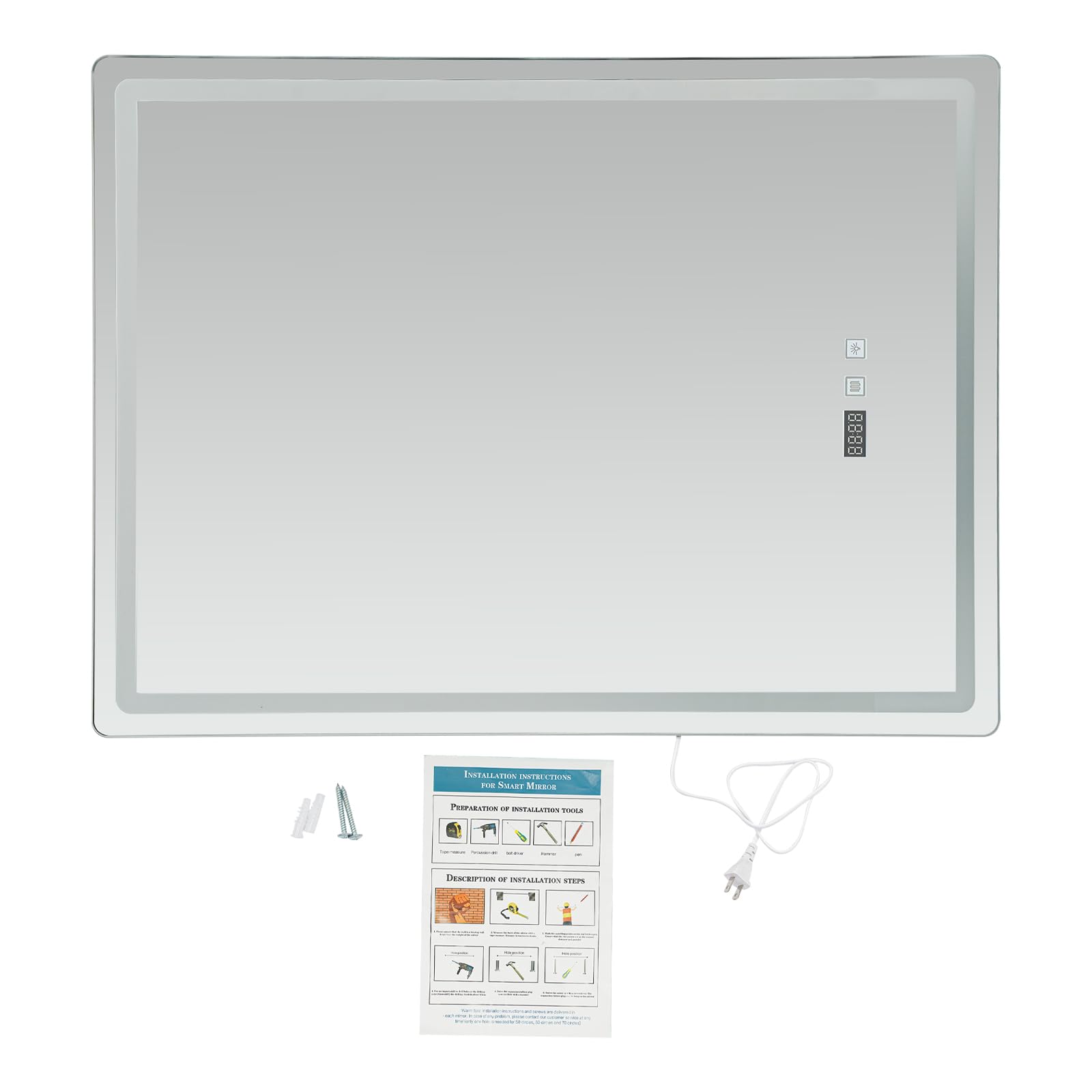 LED Bathroom Wall Mirror, 500x – Bathroom Mirror Led recenzja i cena